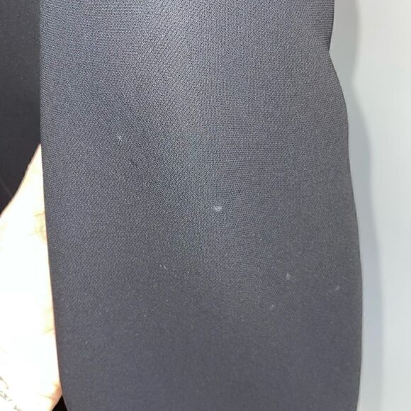 Ann Taylor LOFT Double Breasted Suit Jacket/Blazer || SZ 8 || Black - Picture 8 of 10